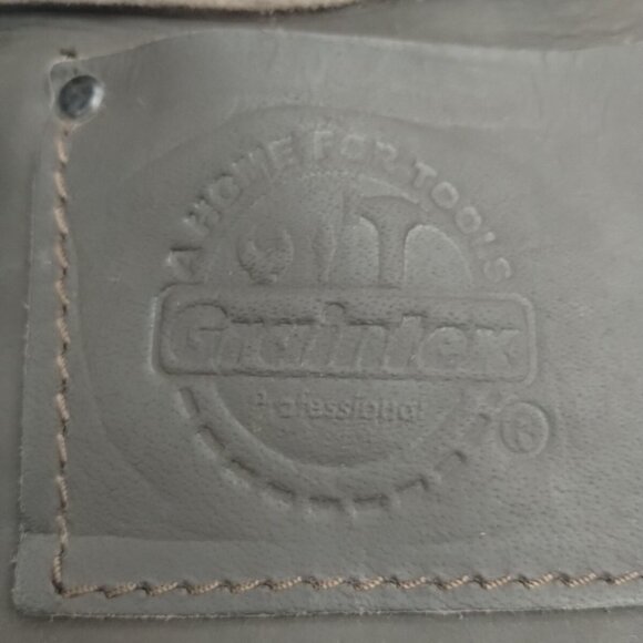 Graintex Professional Tool Nail Pocket Pouch Tanned Brown leather - Picture 2 of 6